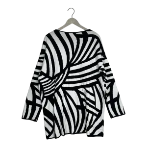 Marimekko denise knitted sweater, black/white | woman M