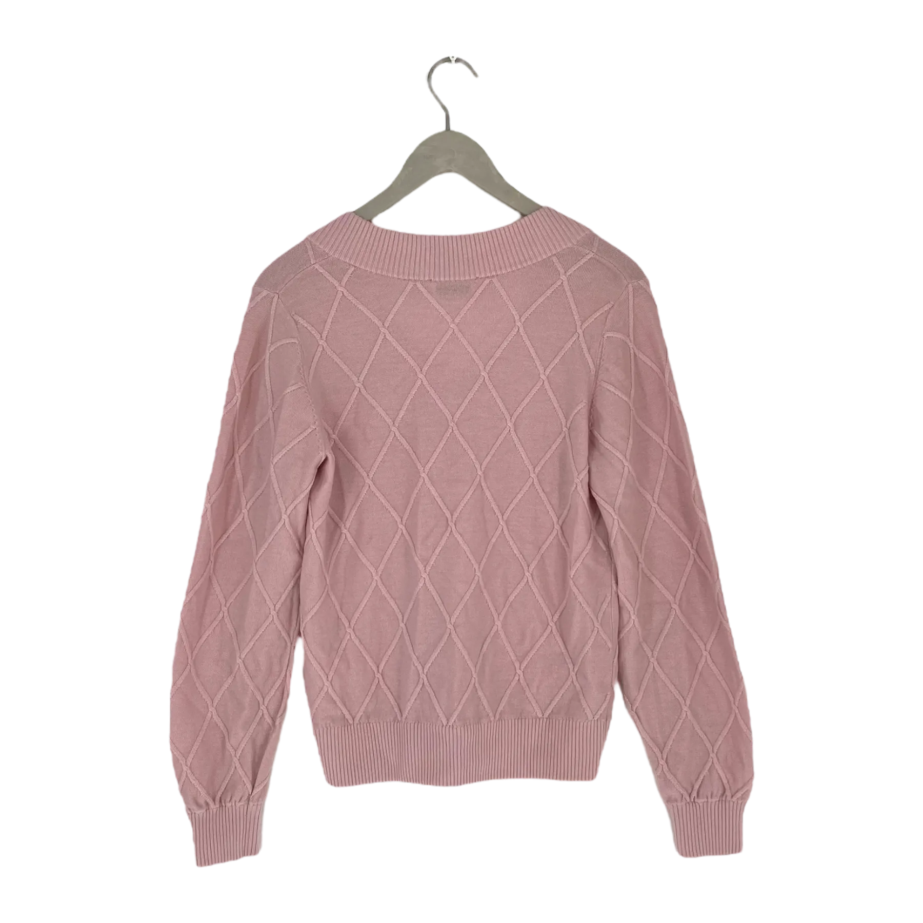 Marimekko knitted wool sweater, pink | woman S