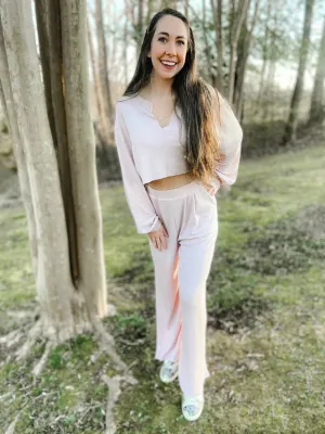 Mauve Crop Top