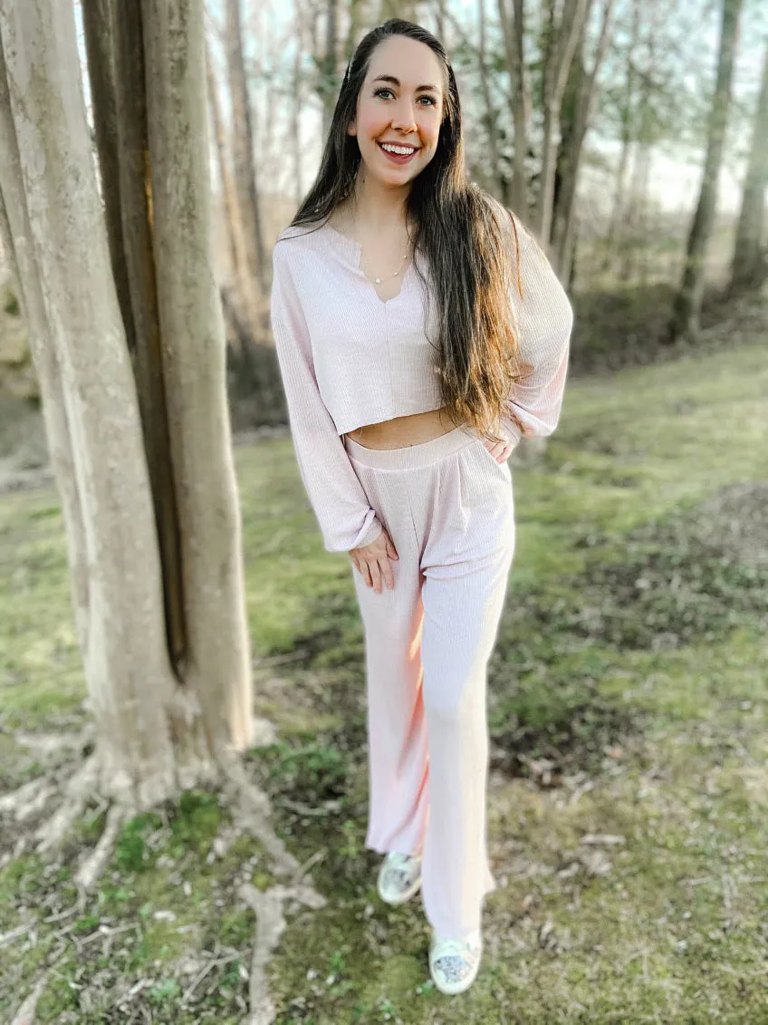 Mauve Crop Top