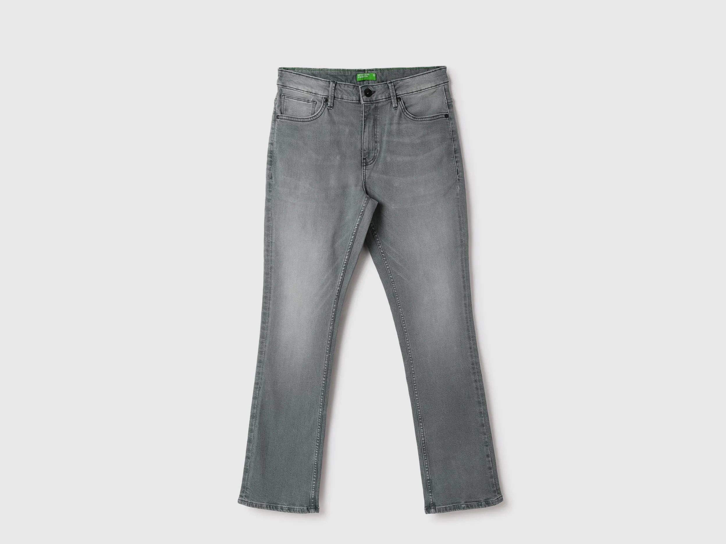 Men Solid Bootcut Jeans