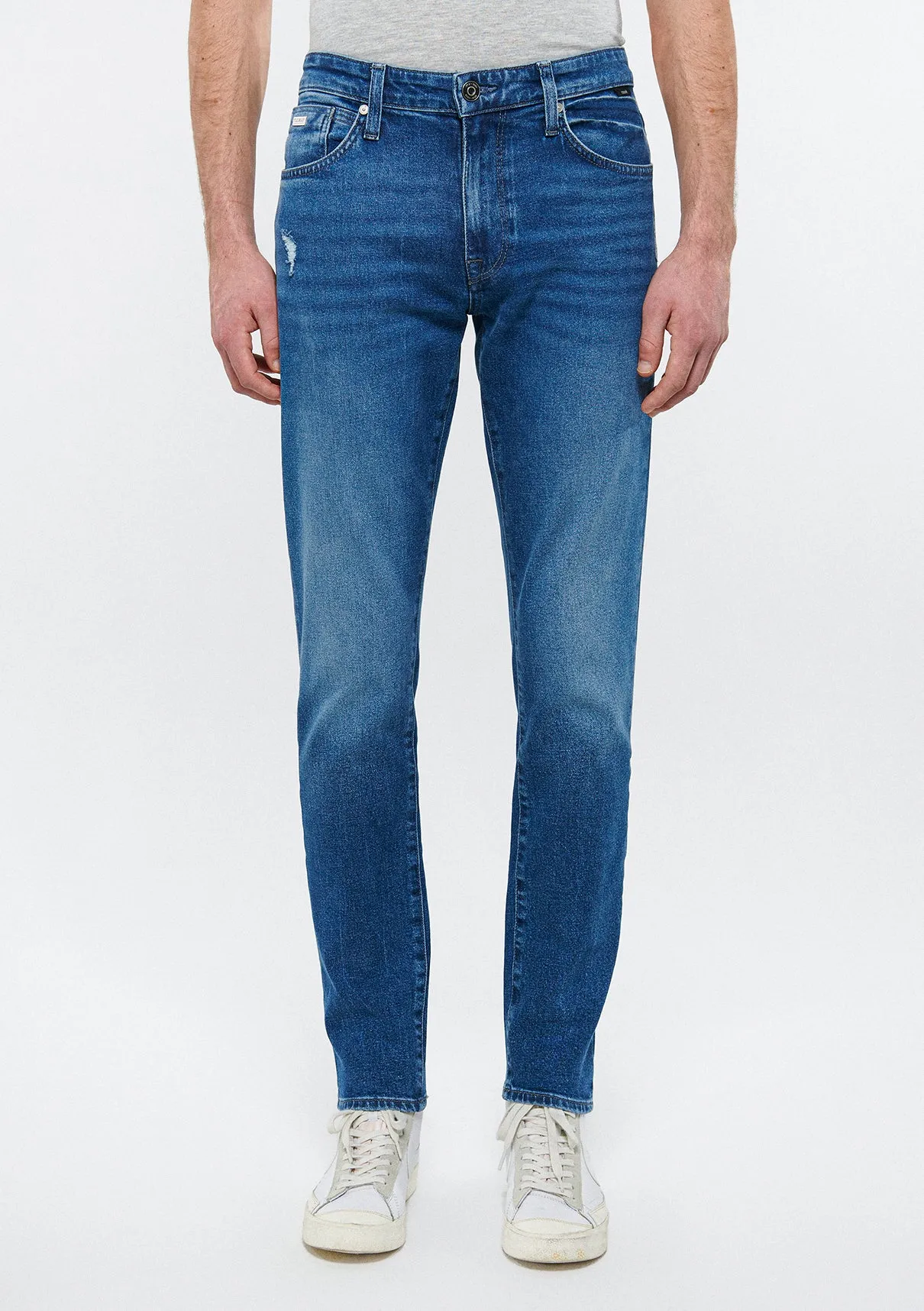 Milan Mid Ripped Street Jean Pants