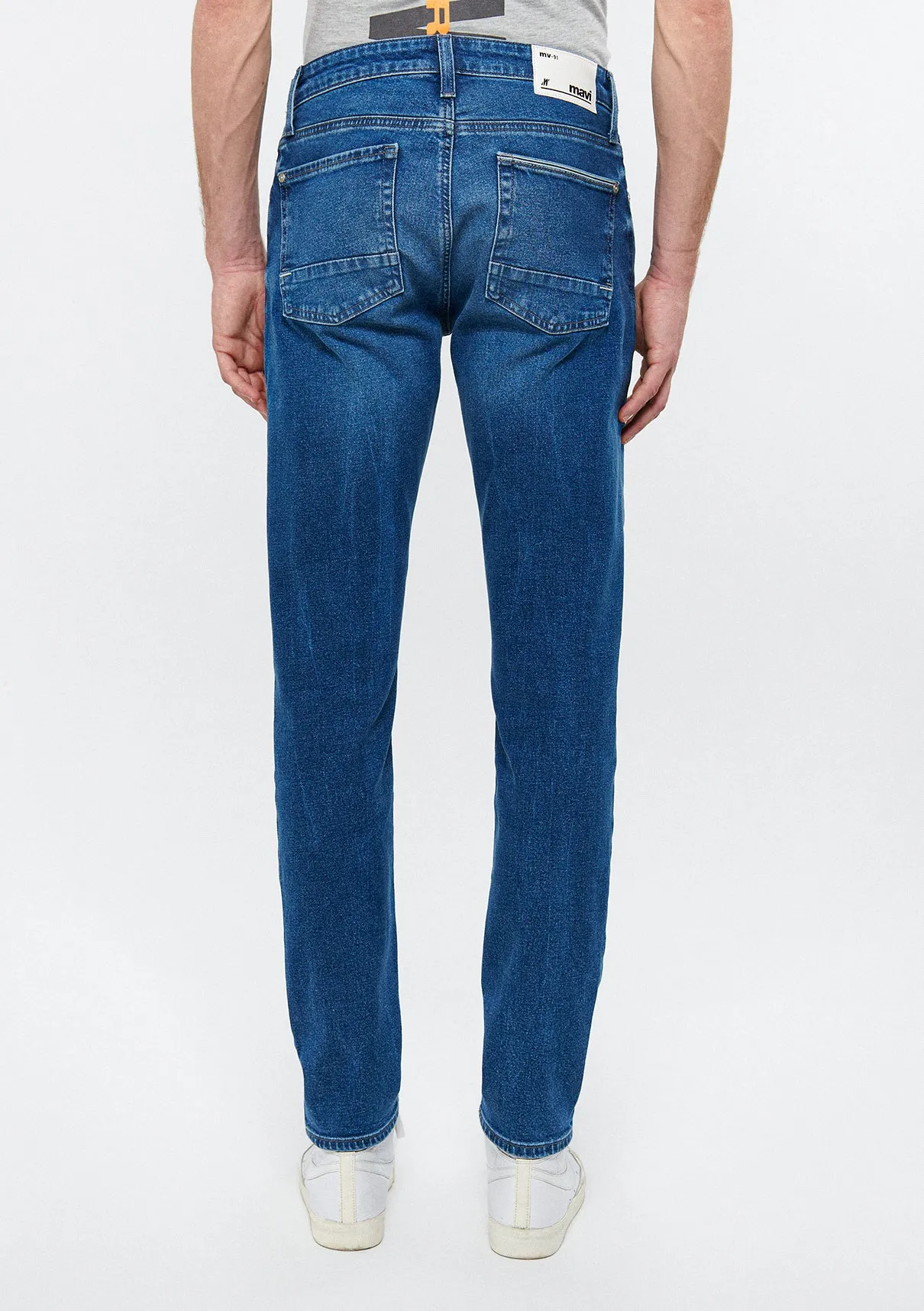 Milan Mid Ripped Street Jean Pants
