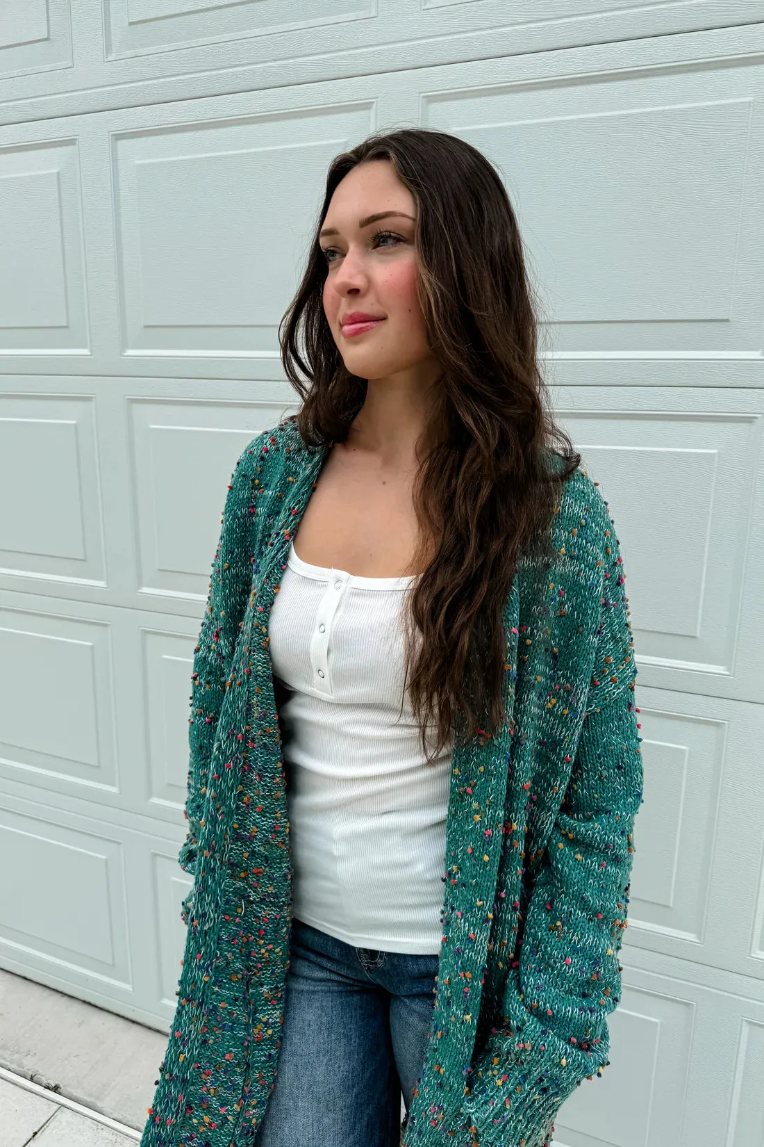 MILEY DOT CARDIGAN
