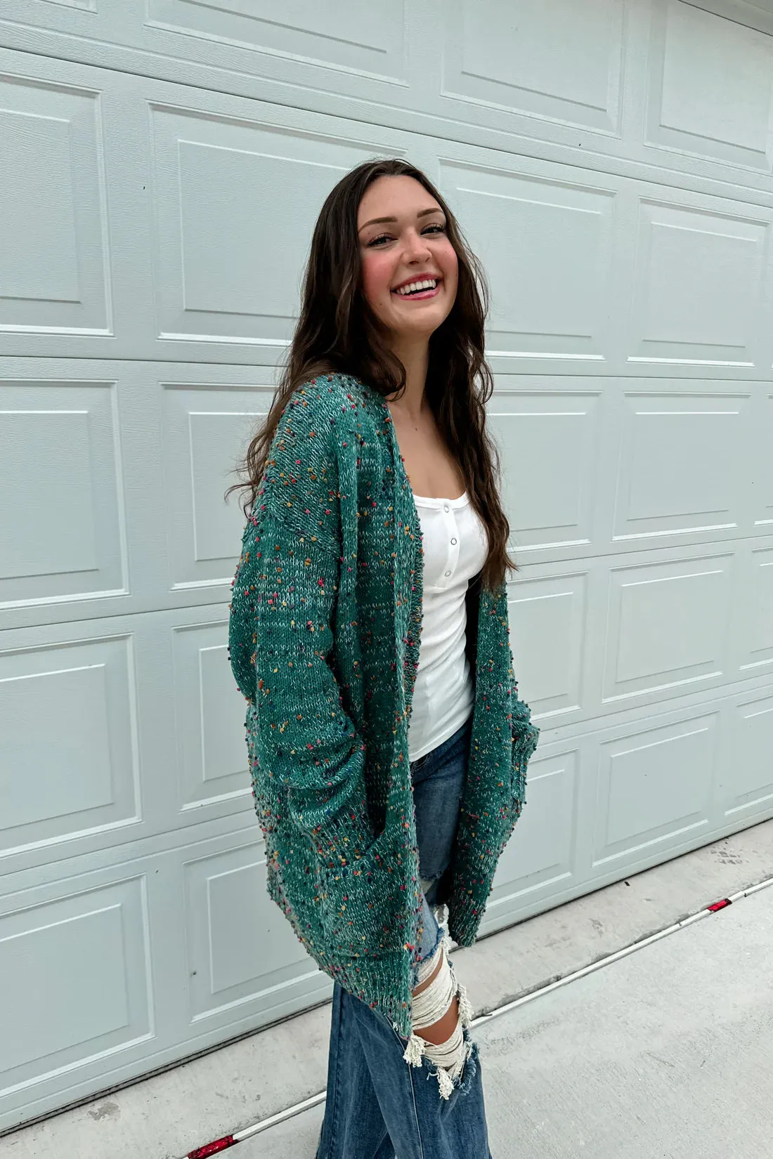 MILEY DOT CARDIGAN