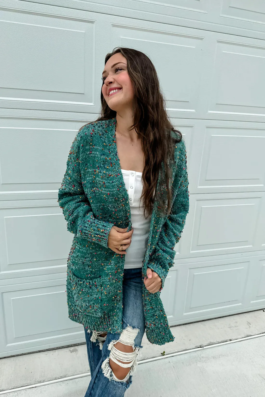 MILEY DOT CARDIGAN