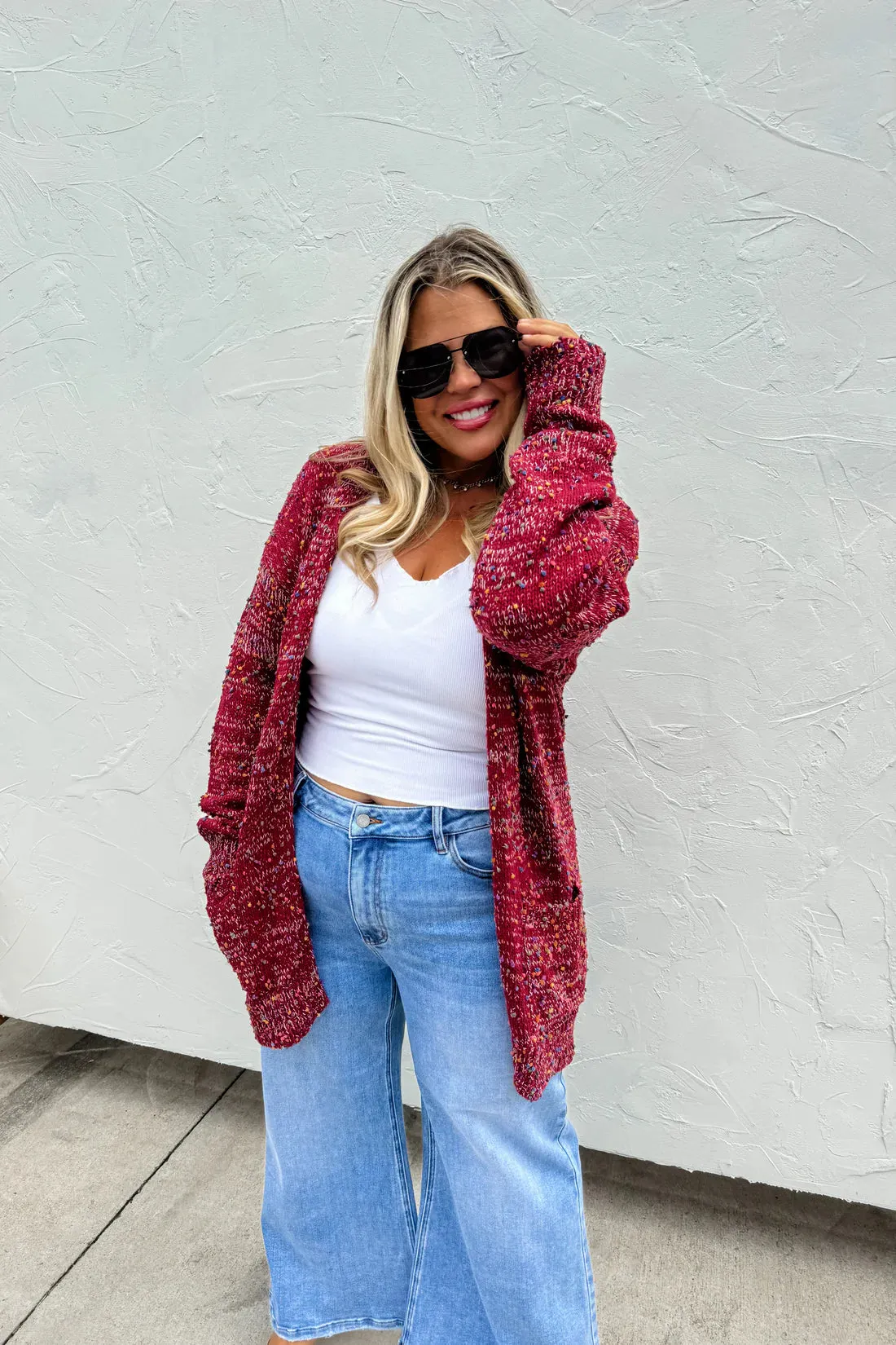 MILEY DOT CARDIGAN