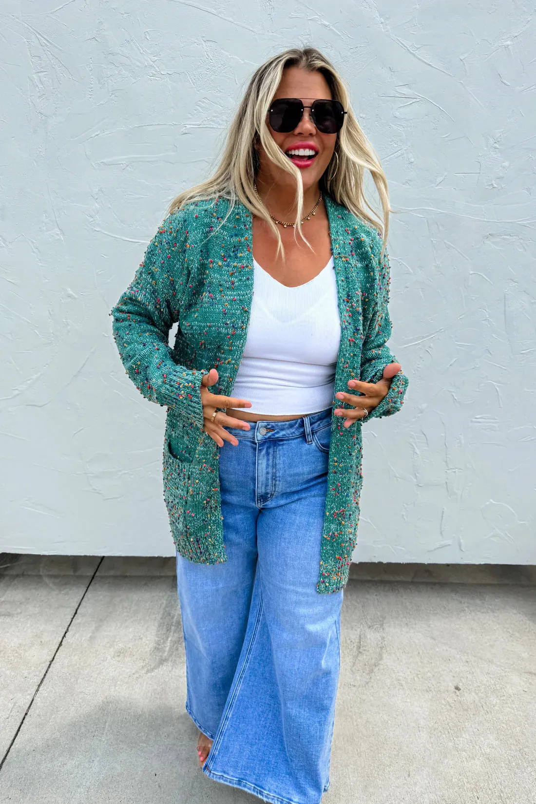 MILEY DOT CARDIGAN