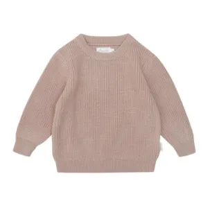 Mini-Me Chunky Knit Sweater aus 100% Bio-Baumwolle