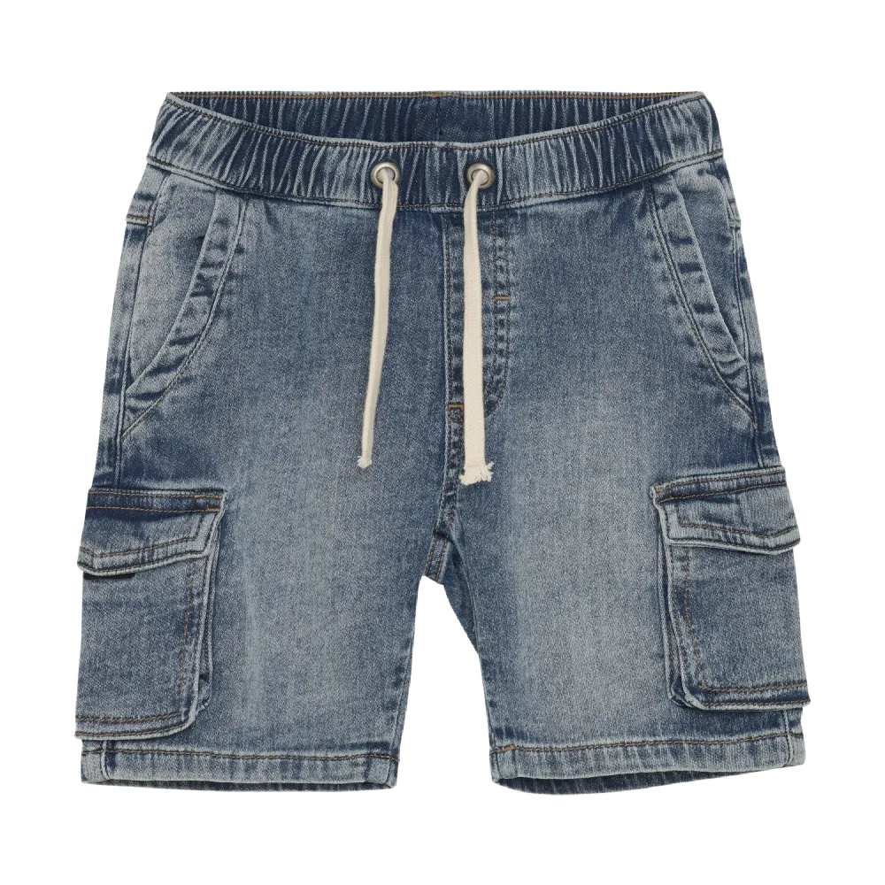 Minymo Boys Cargo Denim Shorts