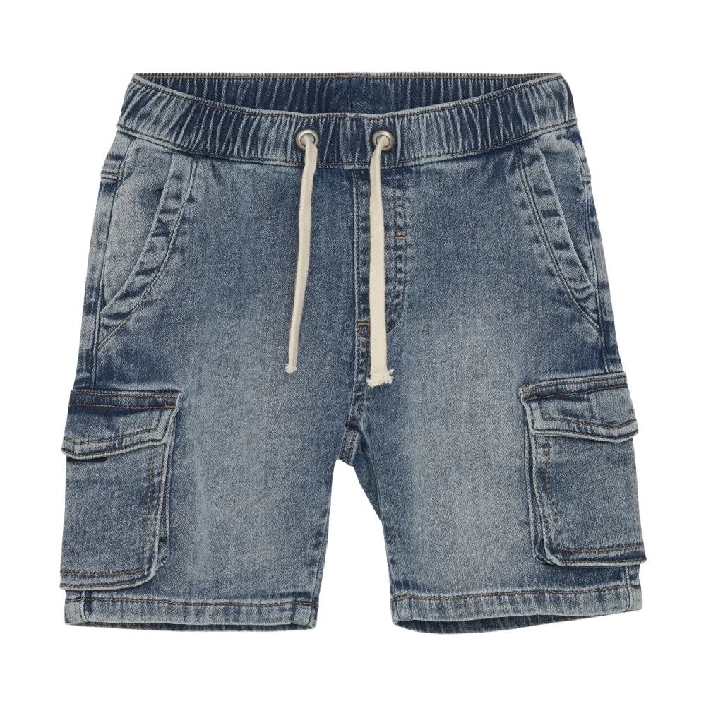 Minymo Boys Cargo Denim Shorts