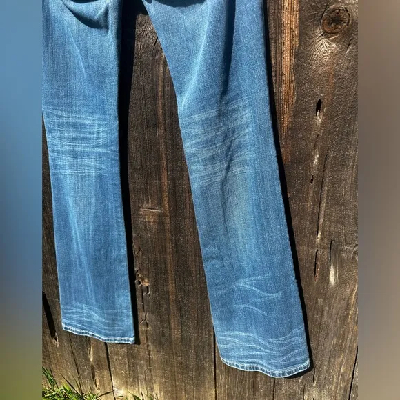 Miss Me Y2K Beaded Pocket Casual Denim Boot Cut Jeans