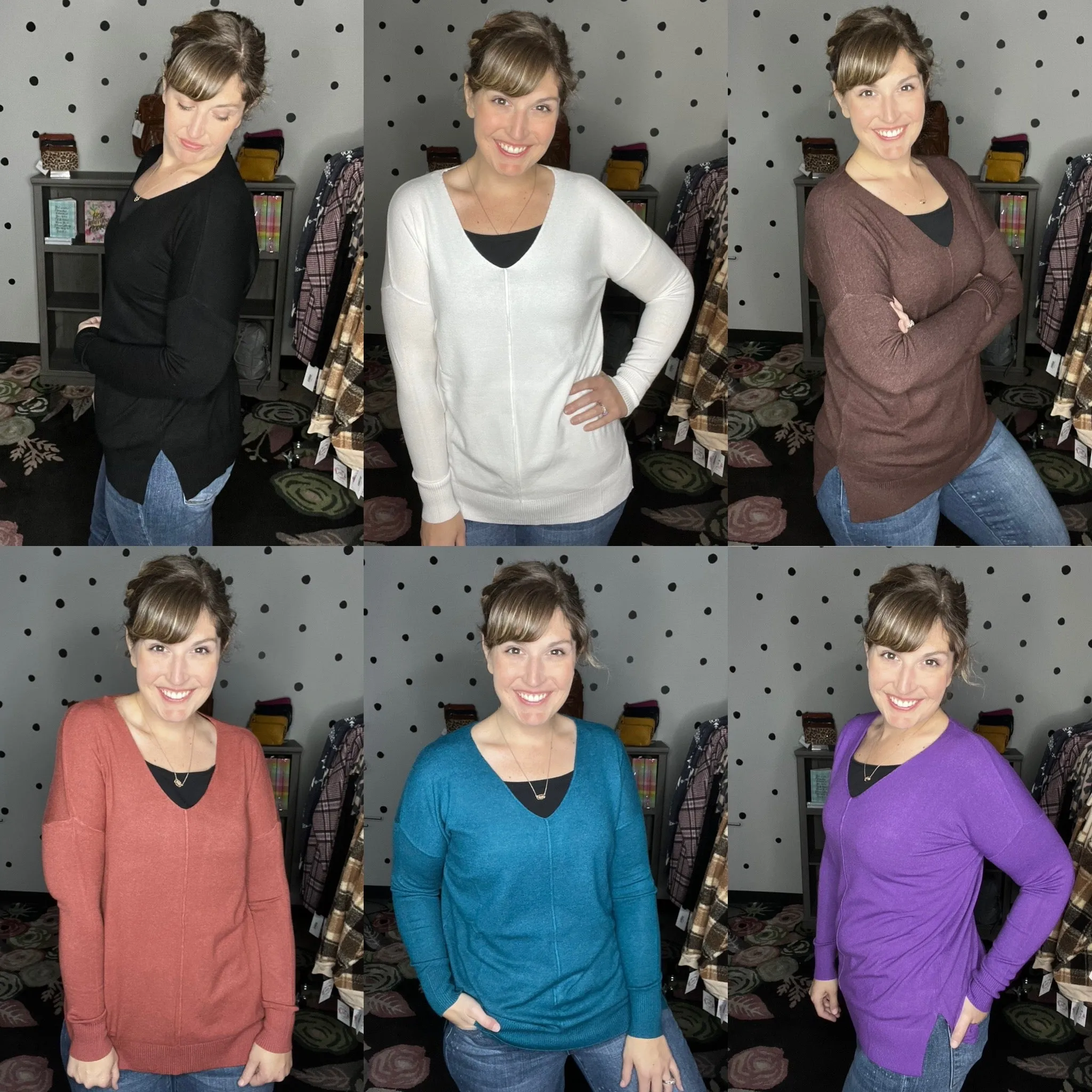 Must Have V-Neck Sweater | 10 Colors