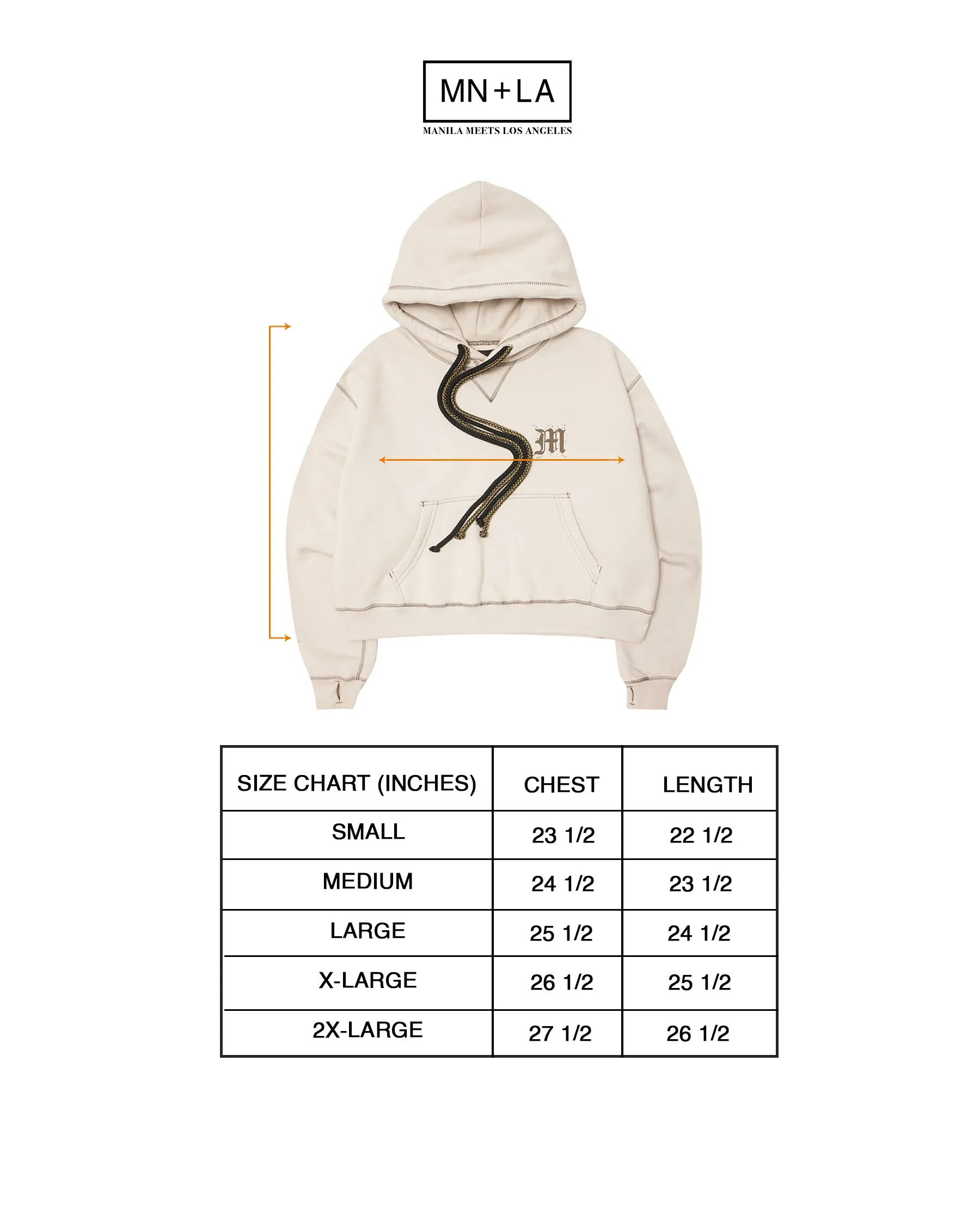 NAUGHTY N' NICE "DRAGON'S LUCK" HOODIE IN GOLDEN DRAGON