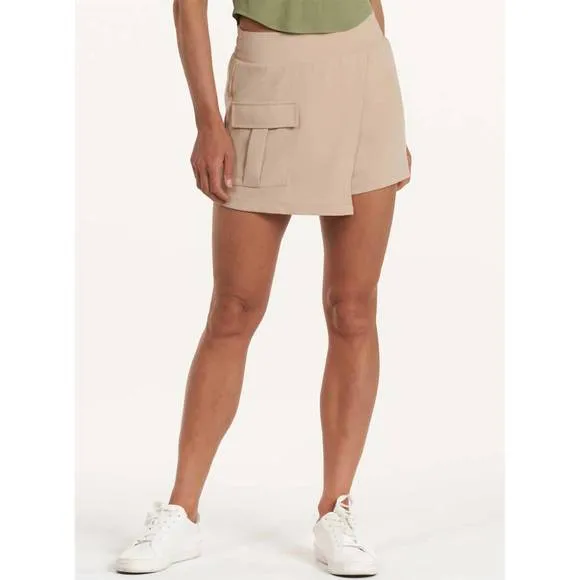 NEW THRIVE SOCIETE lennox cargo shorts in oatmilk tan