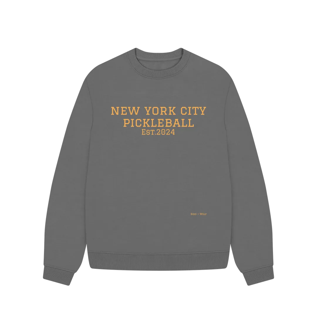 New York City Pickleball Oversized Sweatshirt