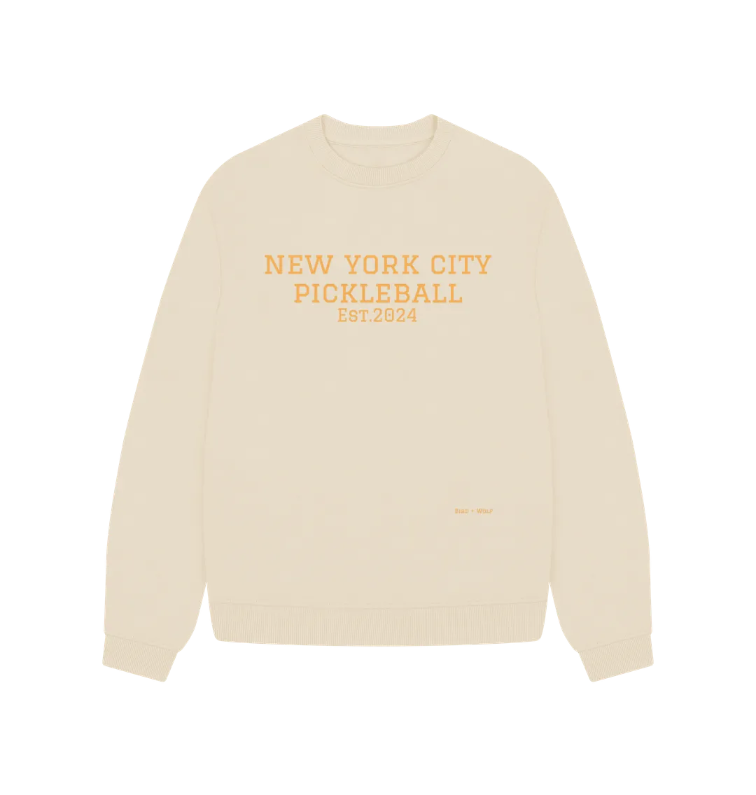 New York City Pickleball Oversized Sweatshirt