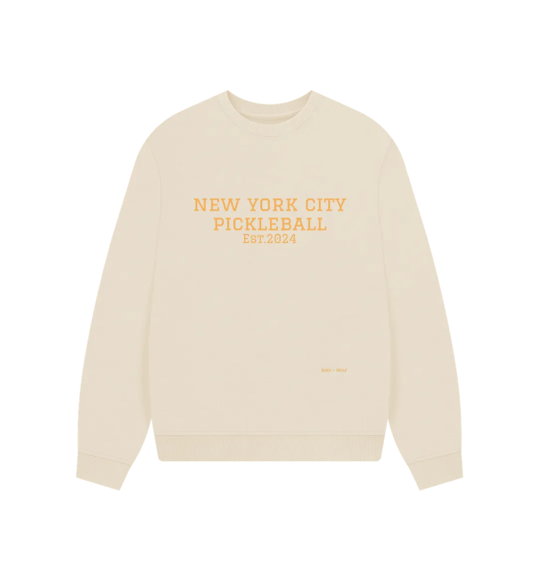 New York City Pickleball Oversized Sweatshirt