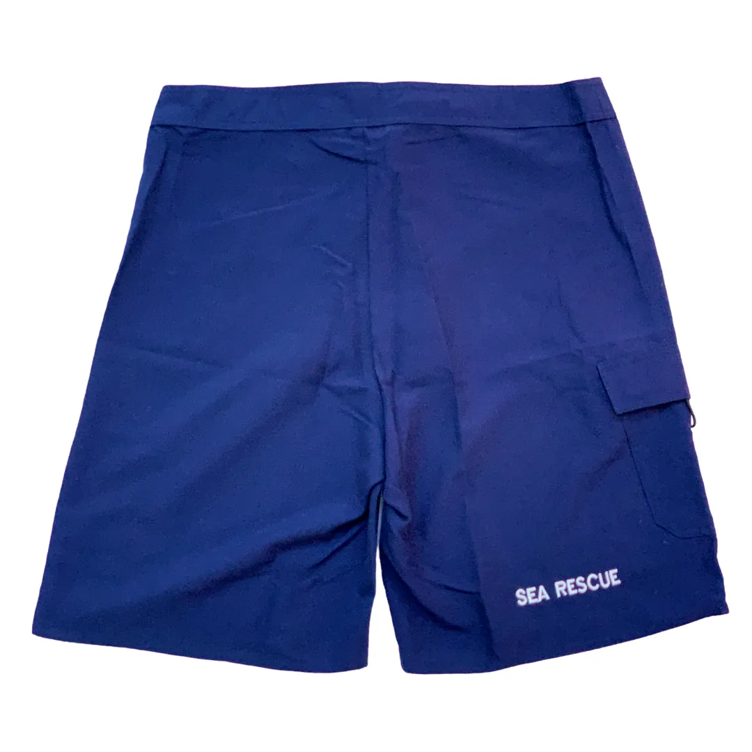 NSRI Crew Uniform Board Shorts Navy (Ladies)