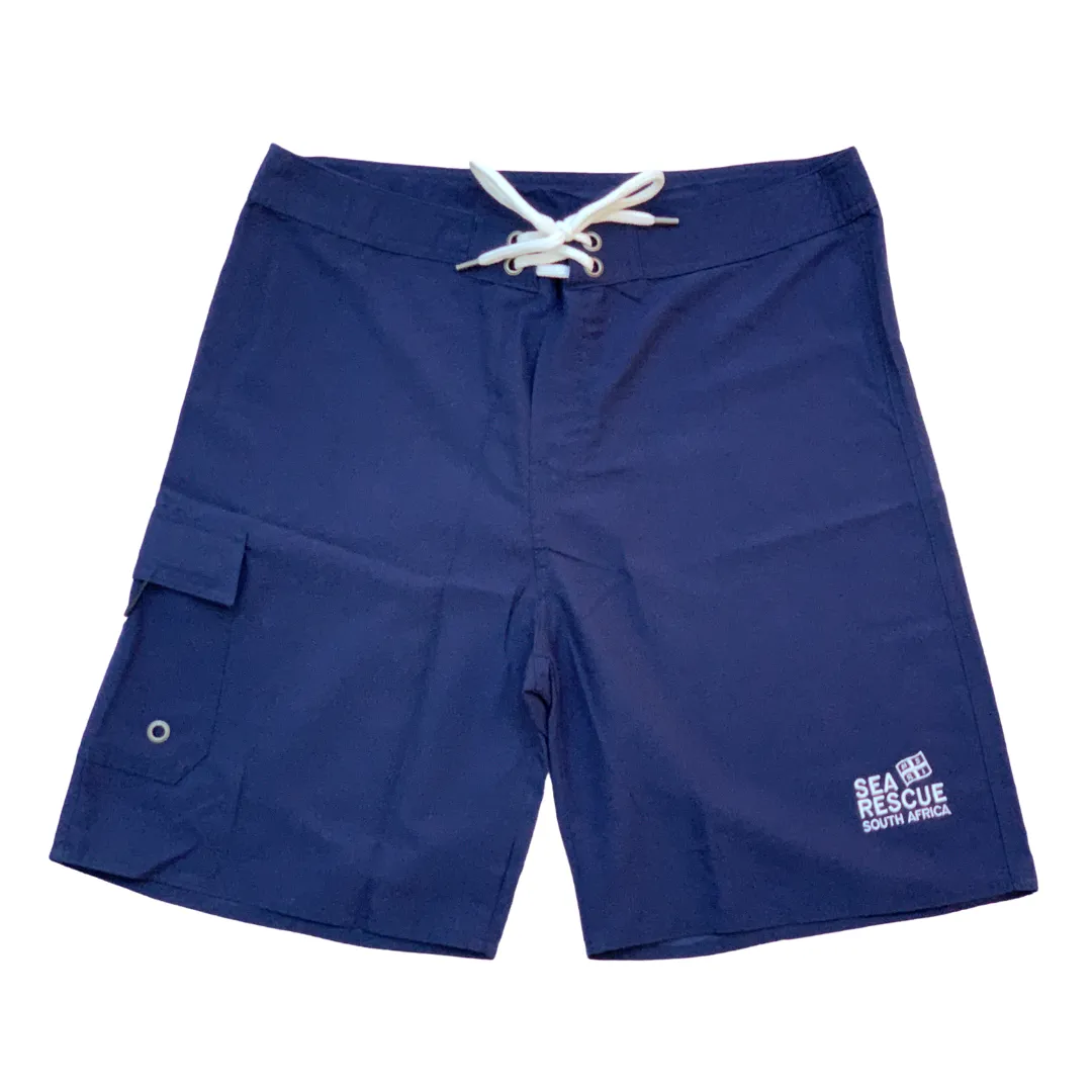 NSRI Crew Uniform Board Shorts Navy (Ladies)