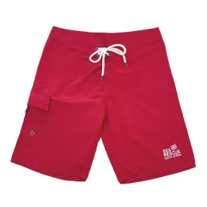 NSRI Crew Uniform Board Shorts Red (Mens)