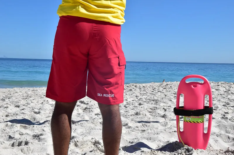NSRI Crew Uniform Board Shorts Red (Mens)