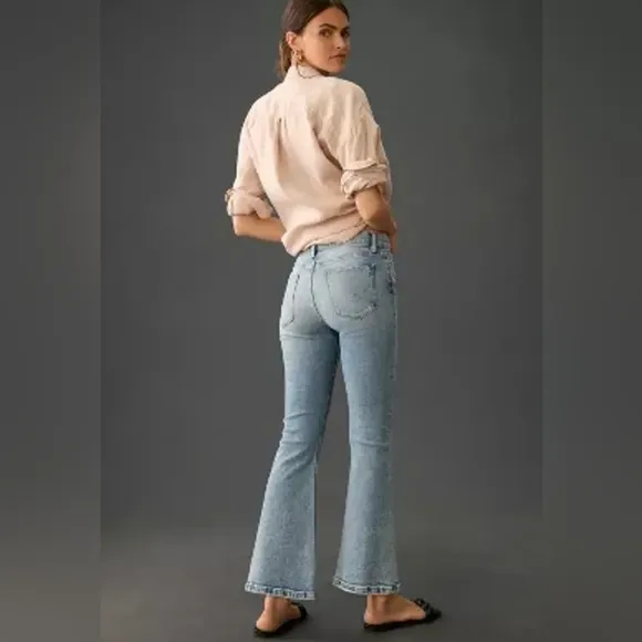 NWT HUDSON | Barbara High-Rise Cropped Jeans