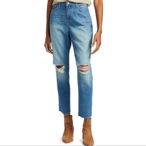 NWT L’AGENCE Bridget High Rise Straight Leg Jeans size 23