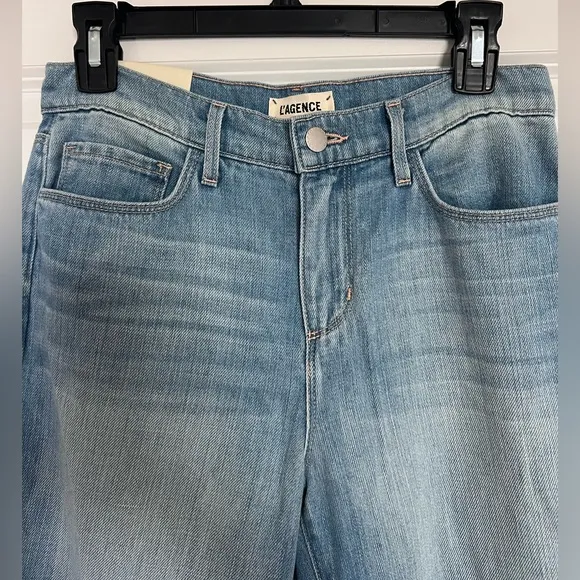 NWT L’AGENCE Bridget High Rise Straight Leg Jeans size 23