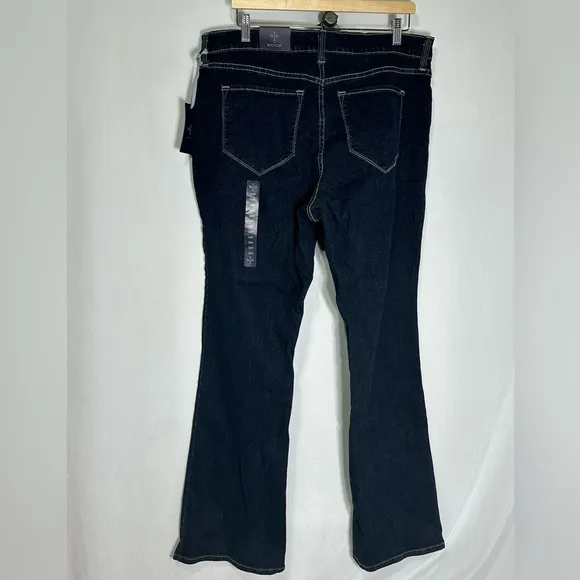 NYDJ - dark blue denim plus size bootcut jeans - 16w - NWT