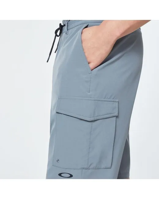 Oakley Mens Grey Cruiser Cargo Hybrid Shorts