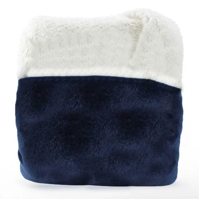 \One Size Extra Large Hood Soft Plush Blanket Outdoor/INDOOR Wool Hoodie