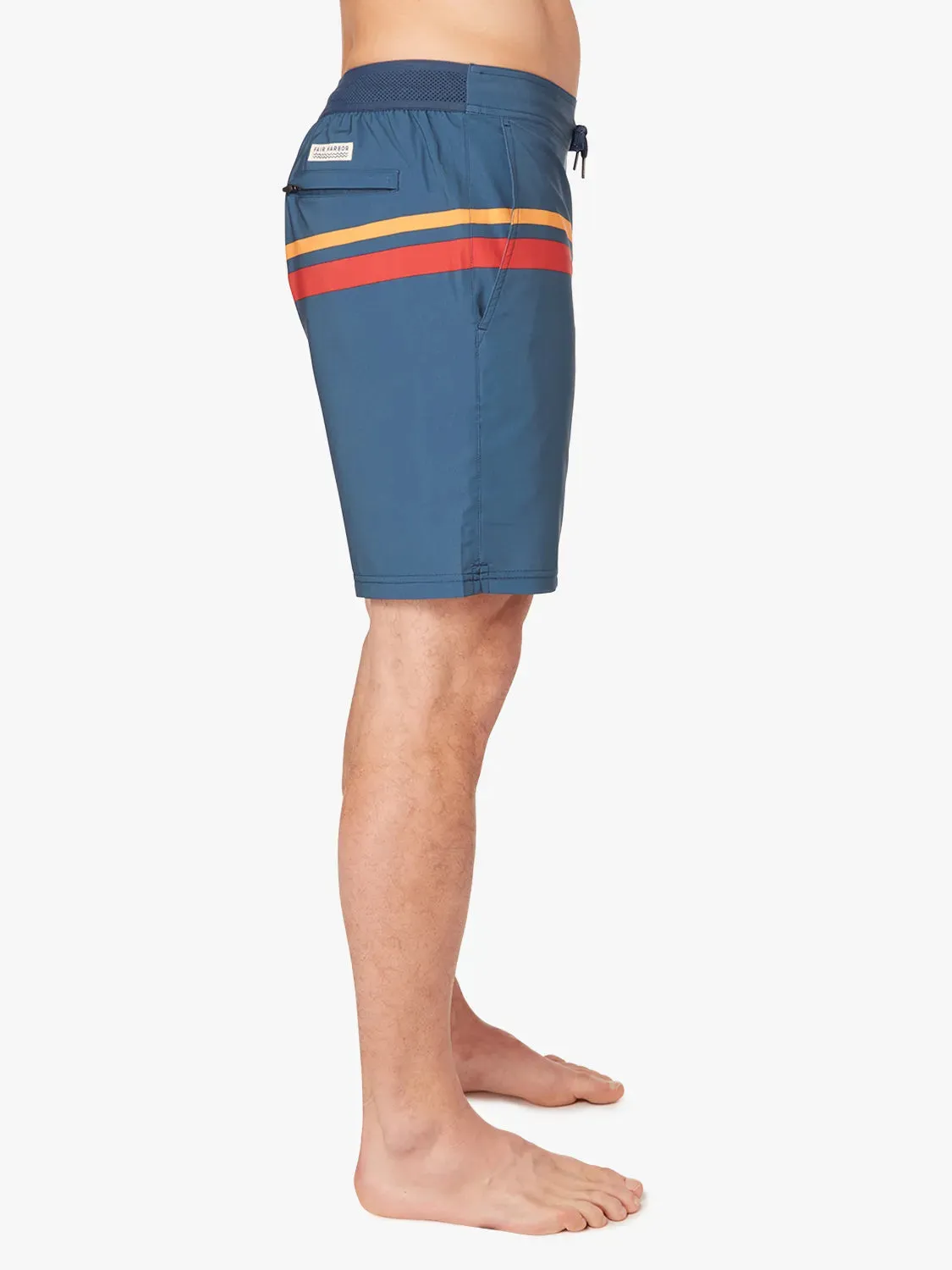 Ozone Short | Red Comp Stripe