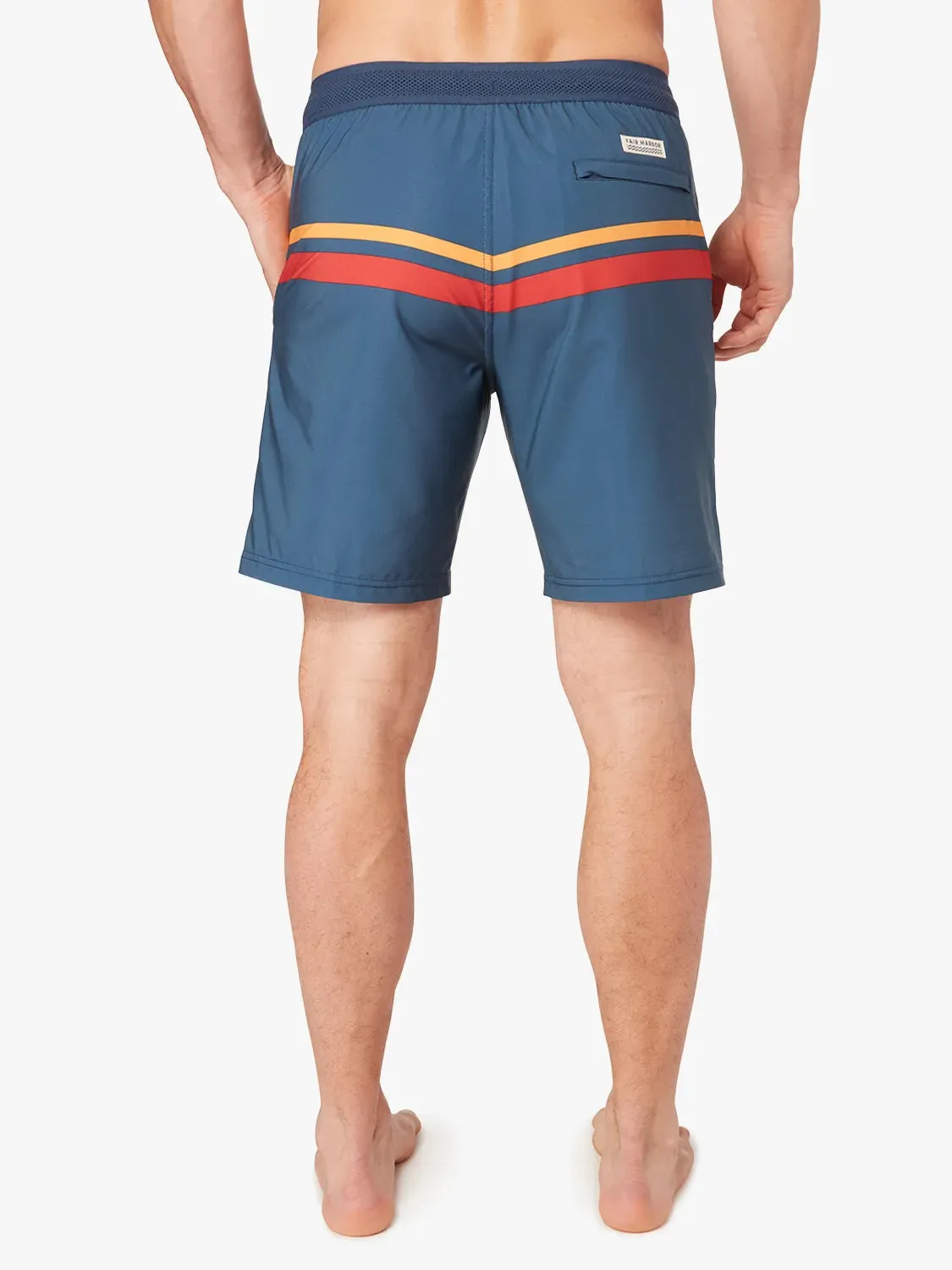 Ozone Short | Red Comp Stripe