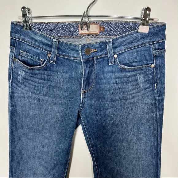 PAIGE Lauren Canyon Bootcut Jeans Blue Size 27