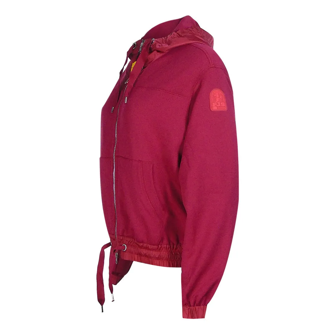 Parajumpers Womens Waka 351 Hoodie Red