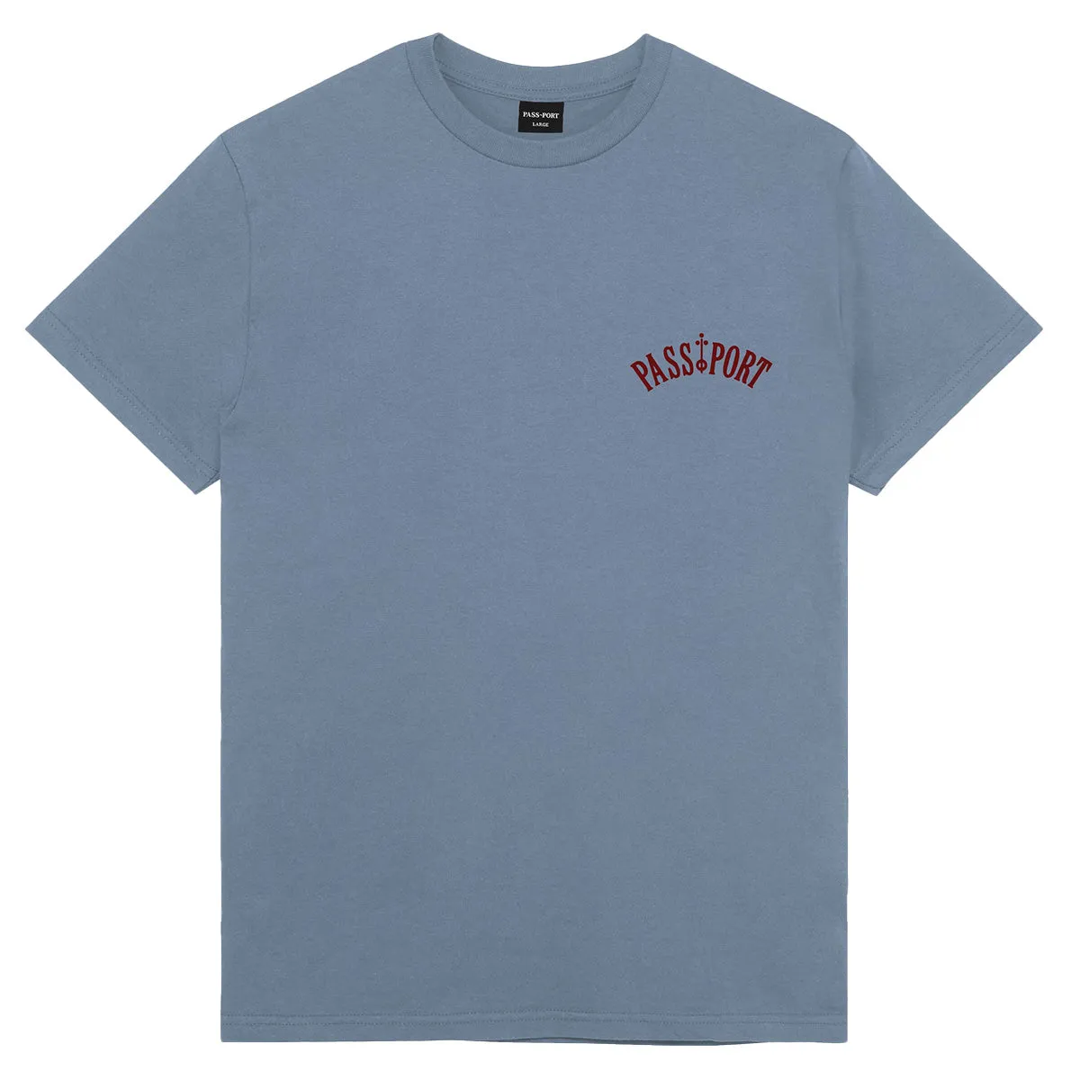 Pass~Port - Sophomore Tee Washed Out Blue