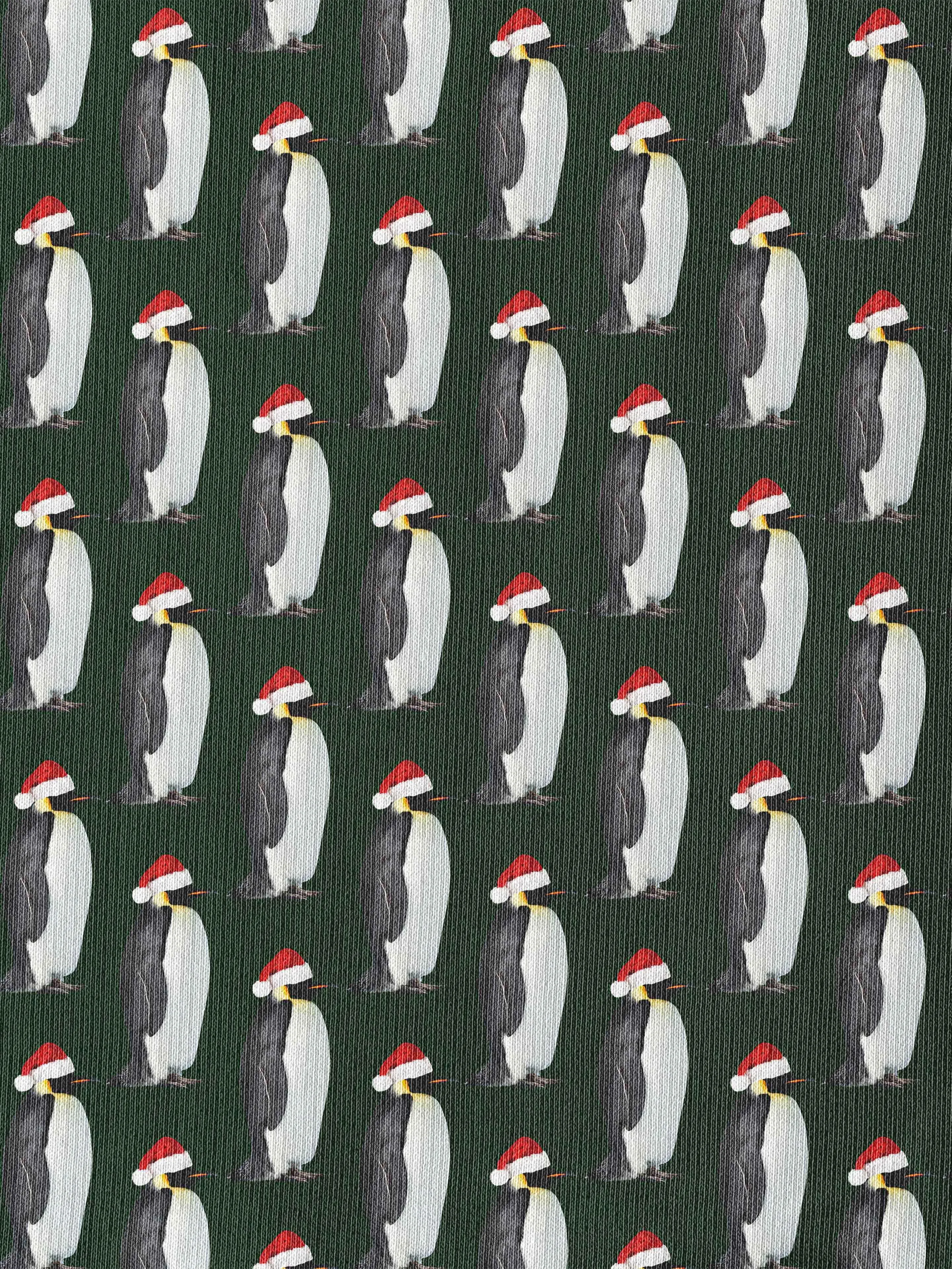 Penguin Xmas Oversized Hoodie Kids