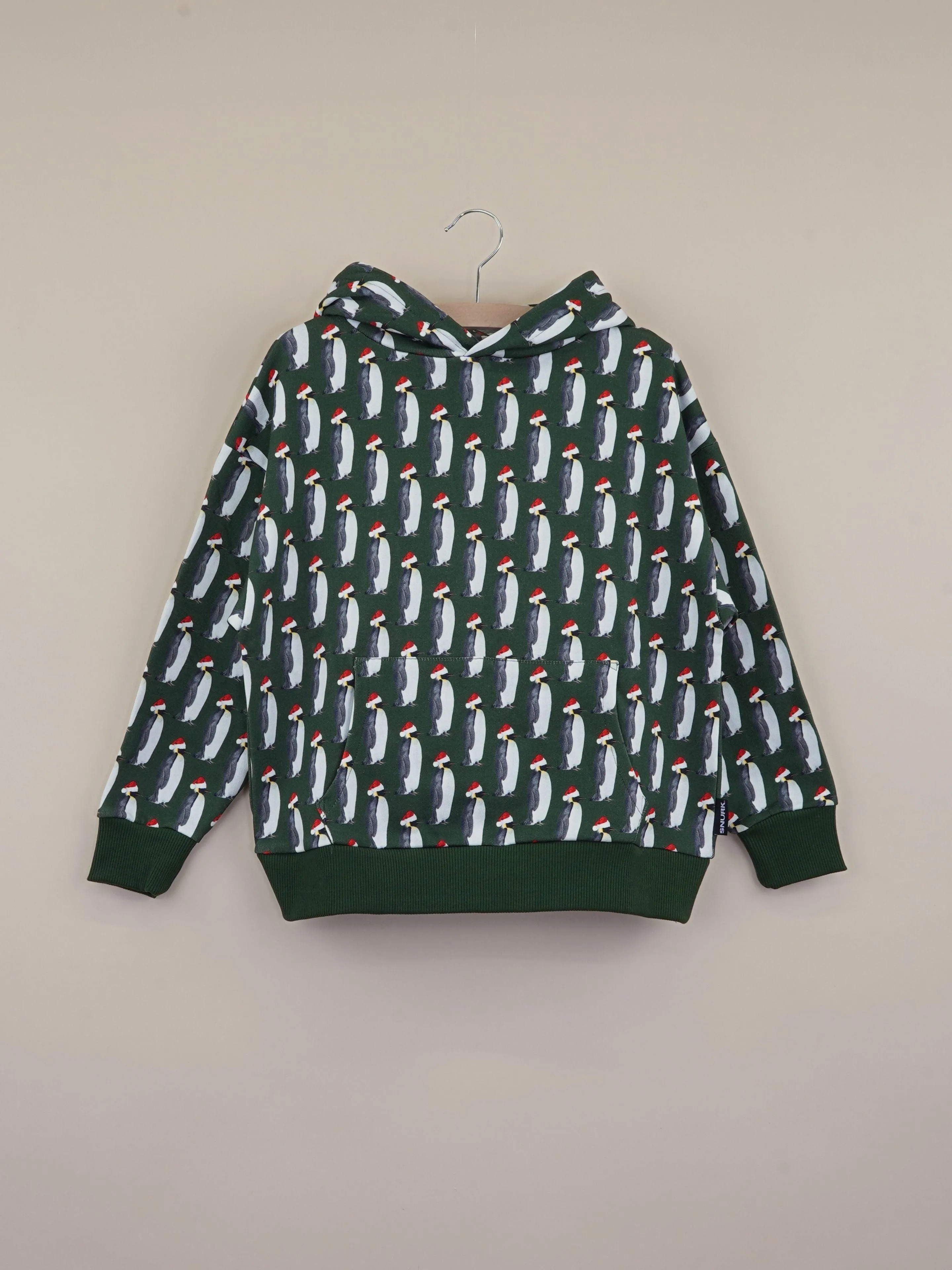 Penguin Xmas Oversized Hoodie Kids