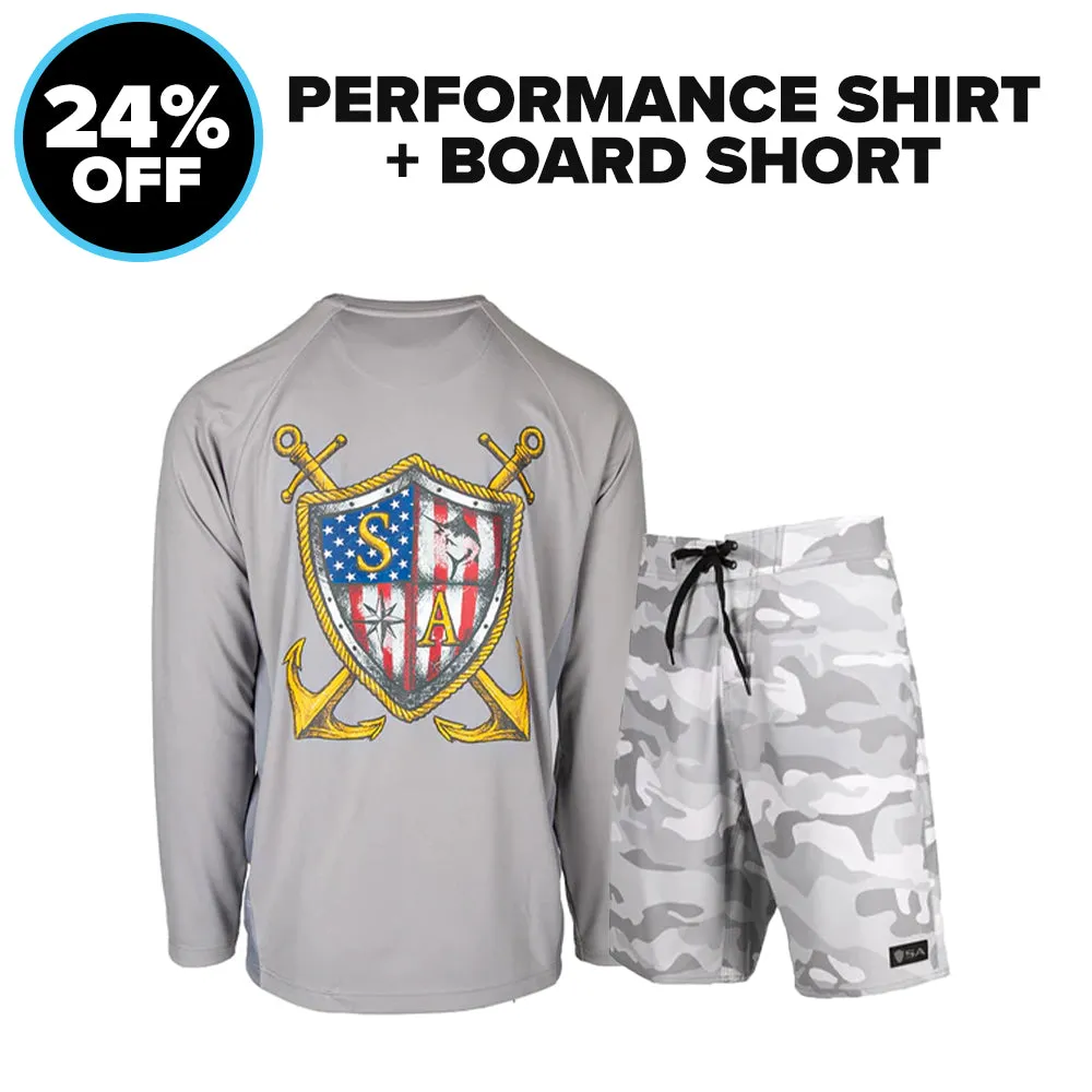 Performance Shirt   Board Short