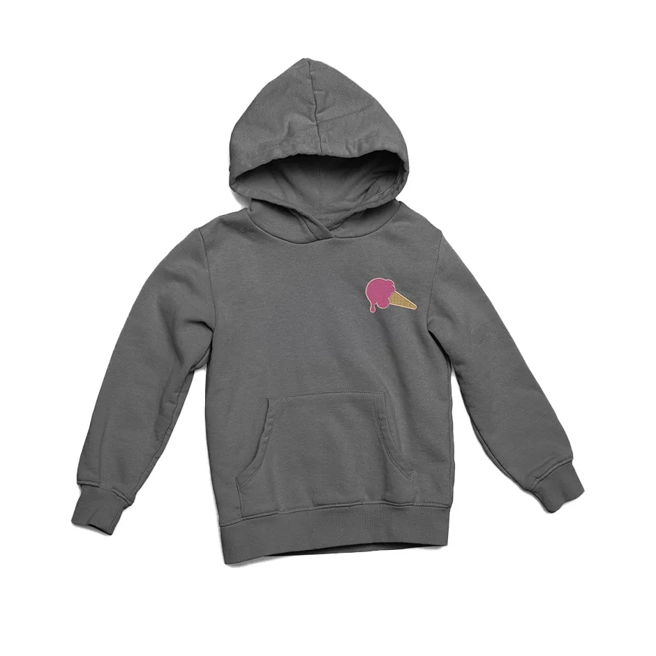 Pink Chenille Cone Hoodie