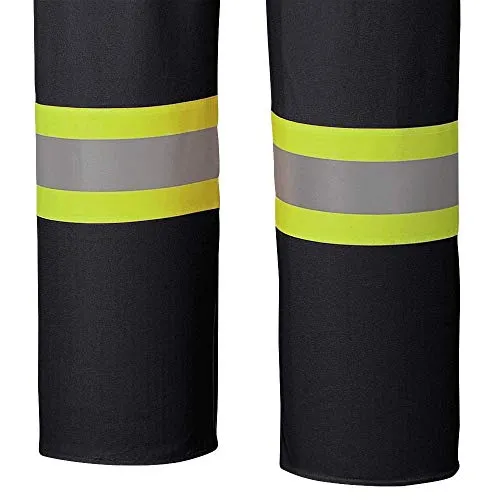 Pioneer Waterproof FR Chemical Resistant Stretch Overall Bib Work Pants, Lightweight