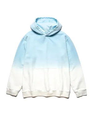 Plain Hoodie Dip Dye Baby Blue
