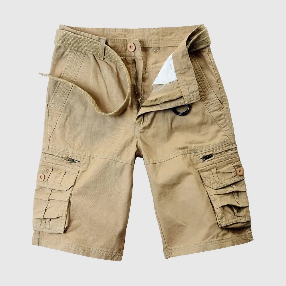 Prescott Tailors Cotton Cargo Shorts