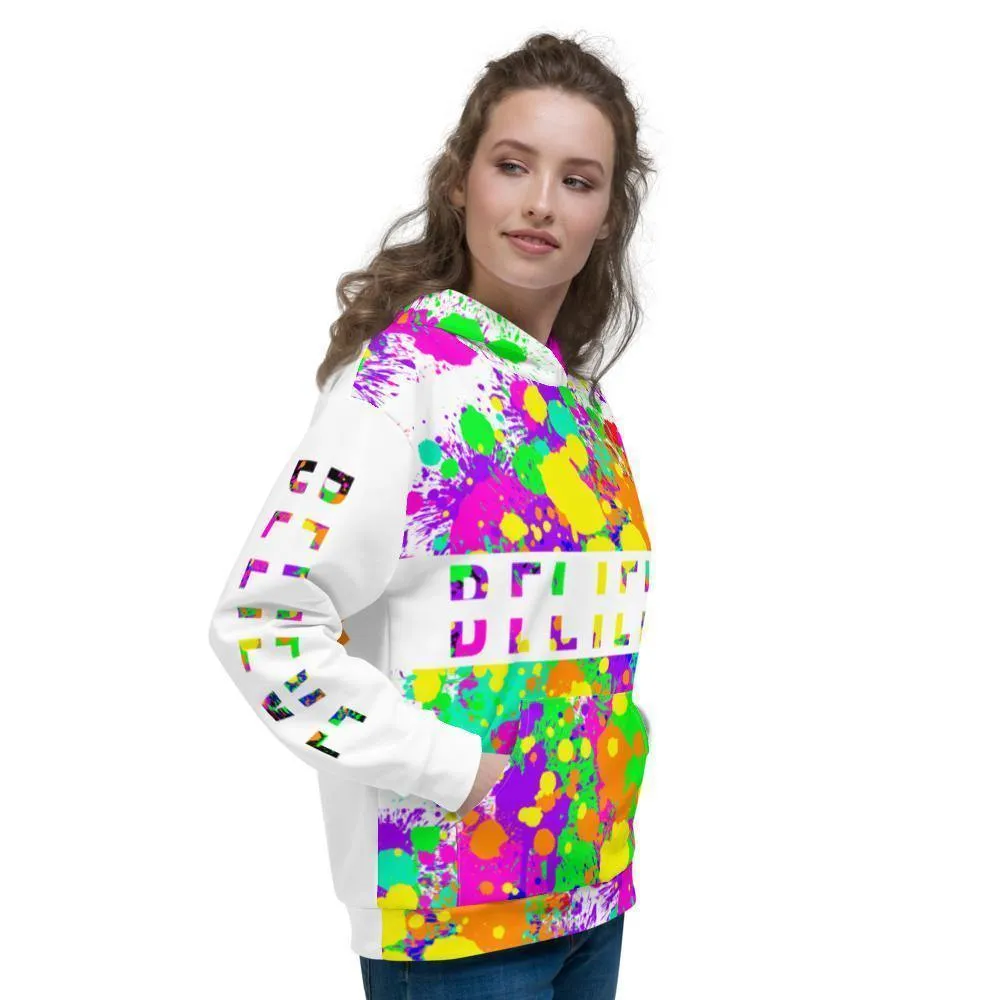 P.S. I Believe Too Colorful Oversized Hoodie for Men and Women