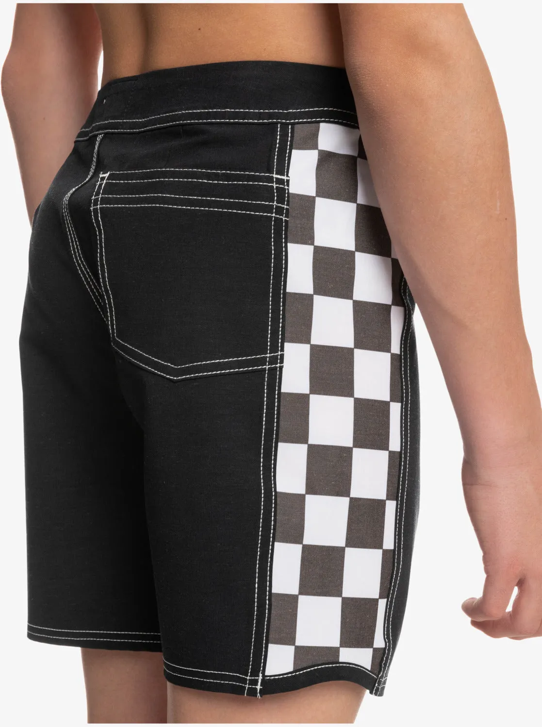 QUIKSILVER BOYS ORIGINAL ARCH 15" BOARDSHORT BLACK