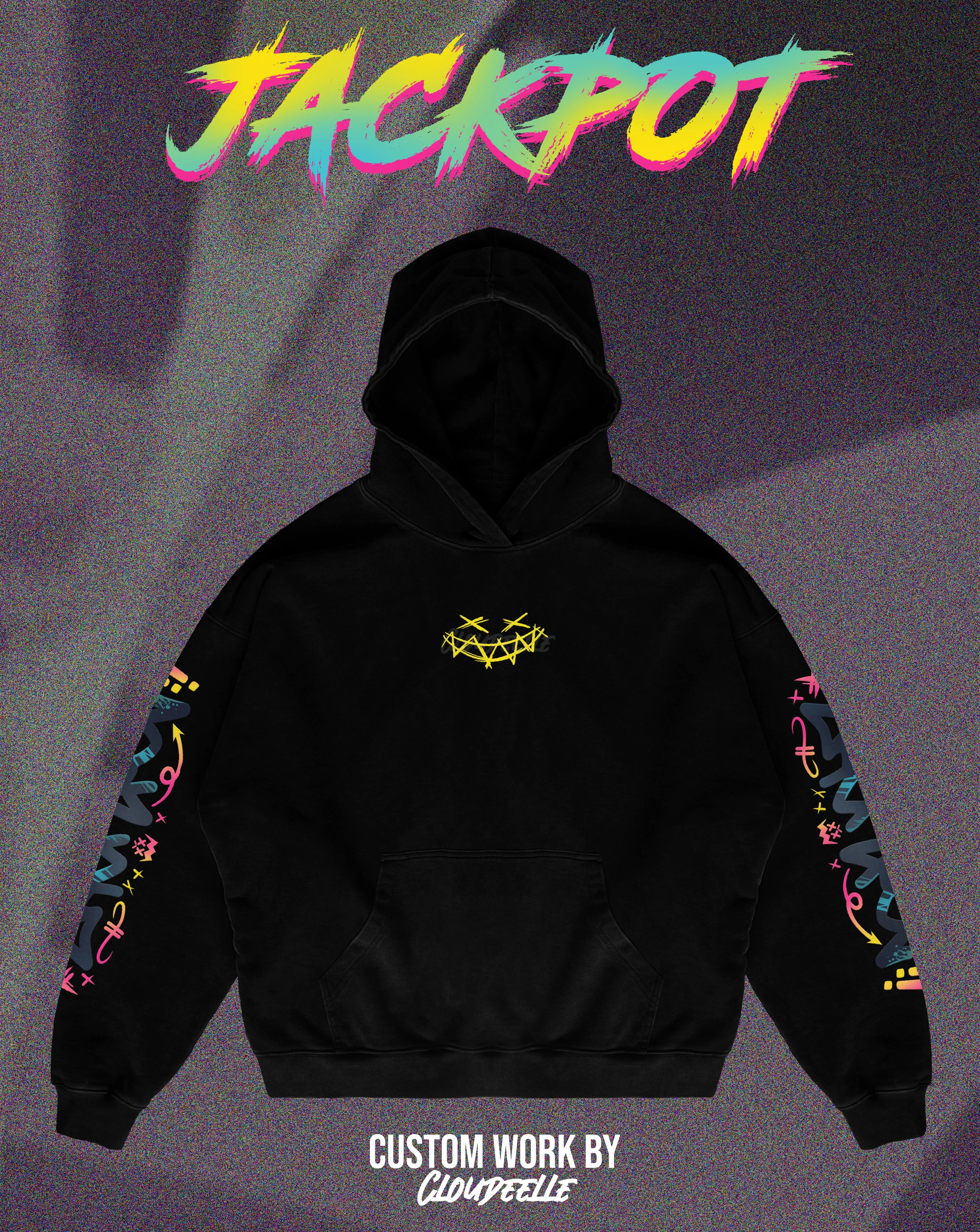 "Jackpot" - Oversized Hoodie
