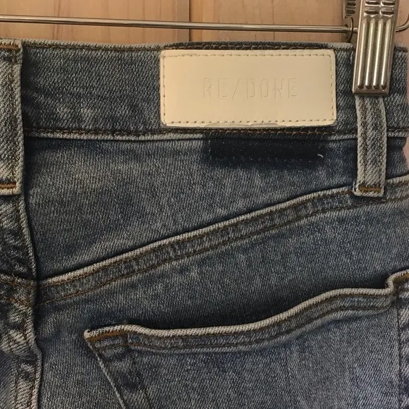 RE/DONE 90’s High Rise Ankle Crop Jeans