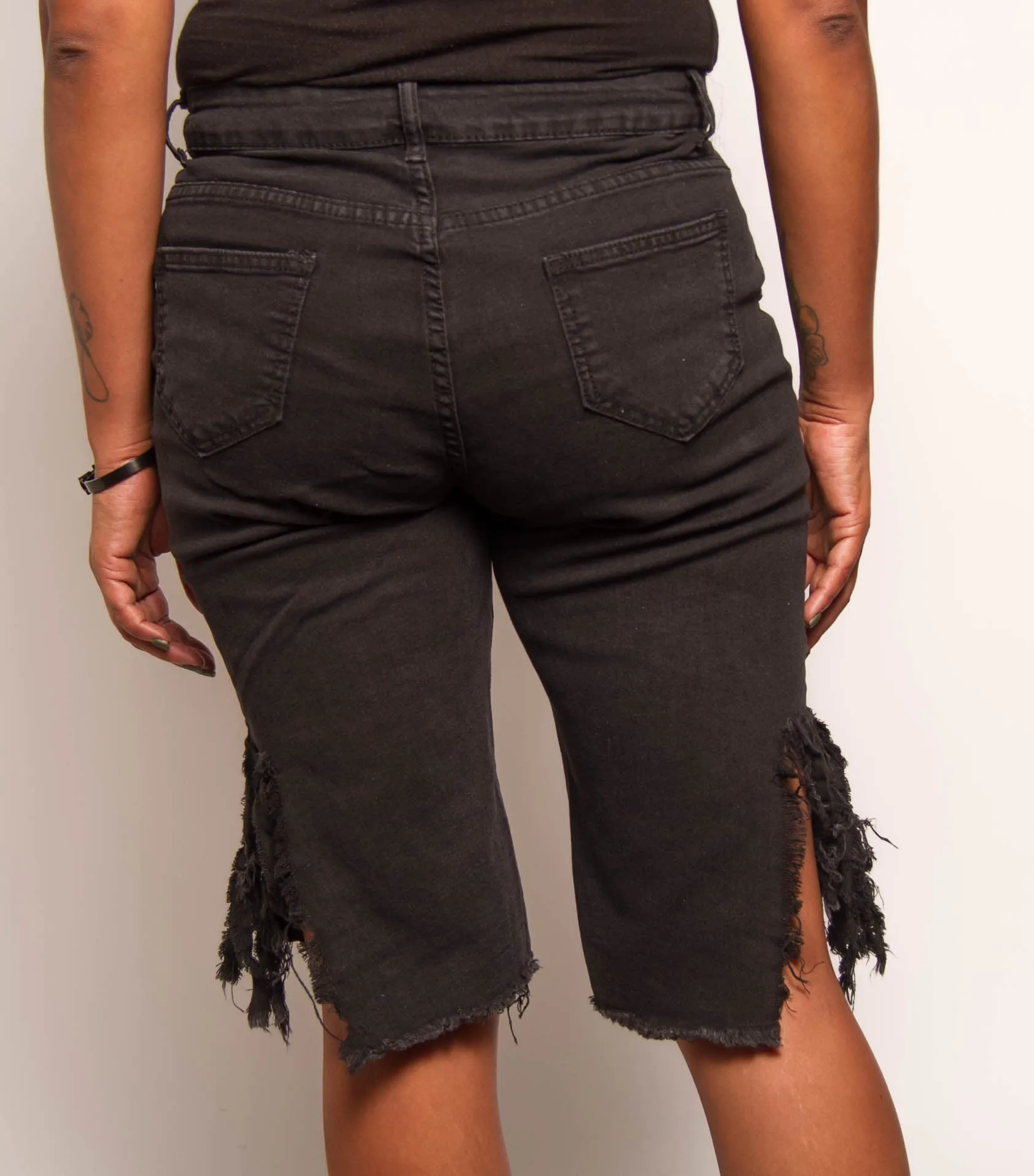 Ripped Jeans Short