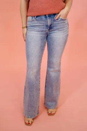 Risen Light Wash Bootcut Jeans